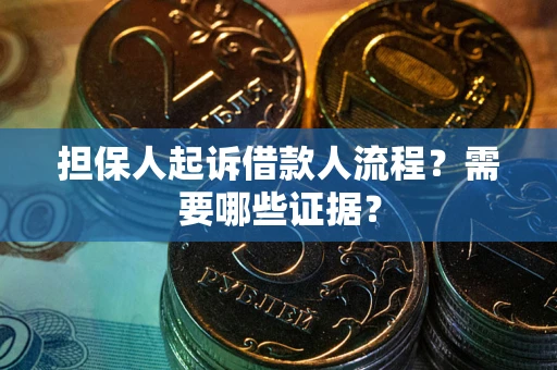 北京担保人起诉借款人流程?需要哪些证据? 北京担保人起诉借款人流程?需要哪些证据?
