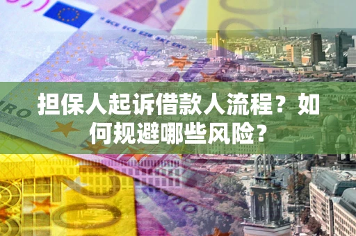 北京担保人起诉借款人流程？如何规避哪些风险？